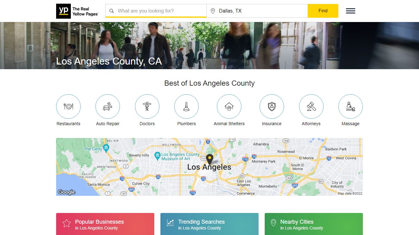 Los Angeles County, CA - Yellow Pages